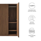 MOD-7182 Render 2-Door Wardrobe Closet by Modway