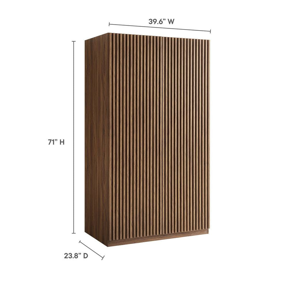 MOD-7182 Render 2-Door Wardrobe Closet by Modway