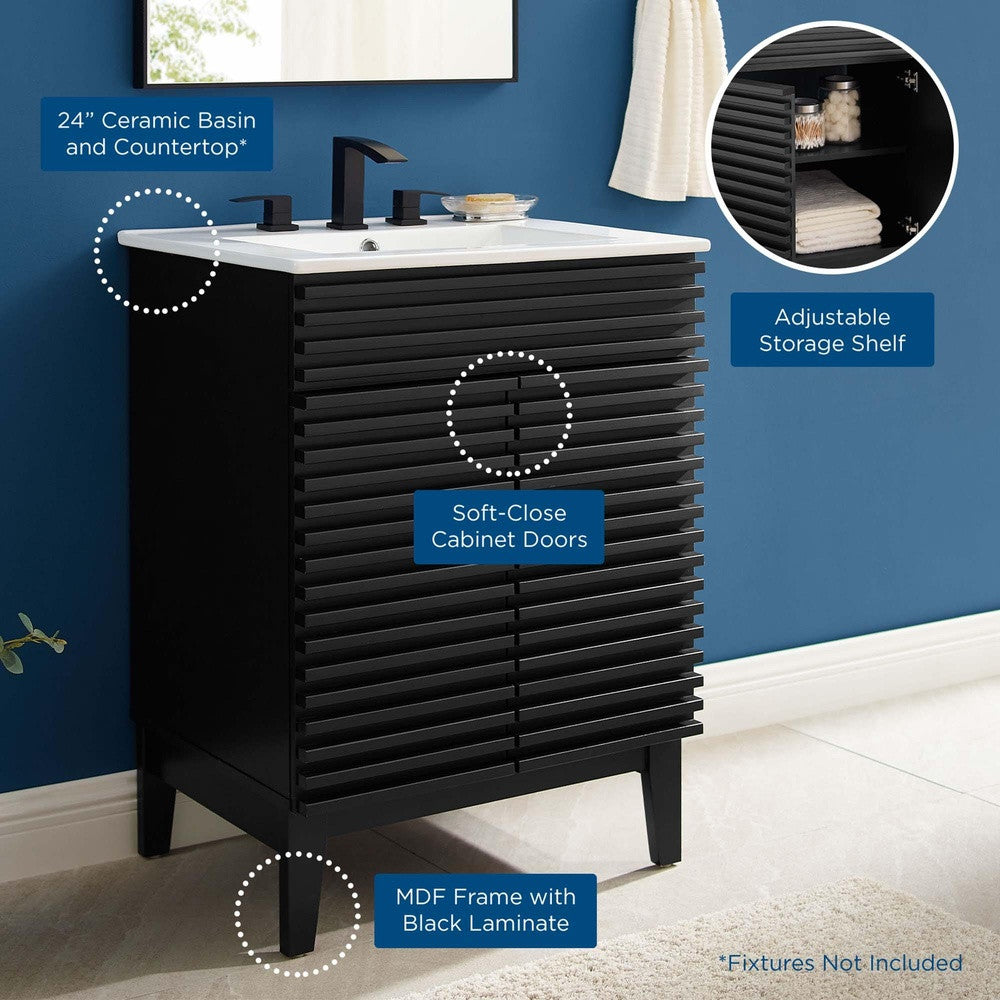 EEI-3860 Render 24" Bathroom Vanity by Modway