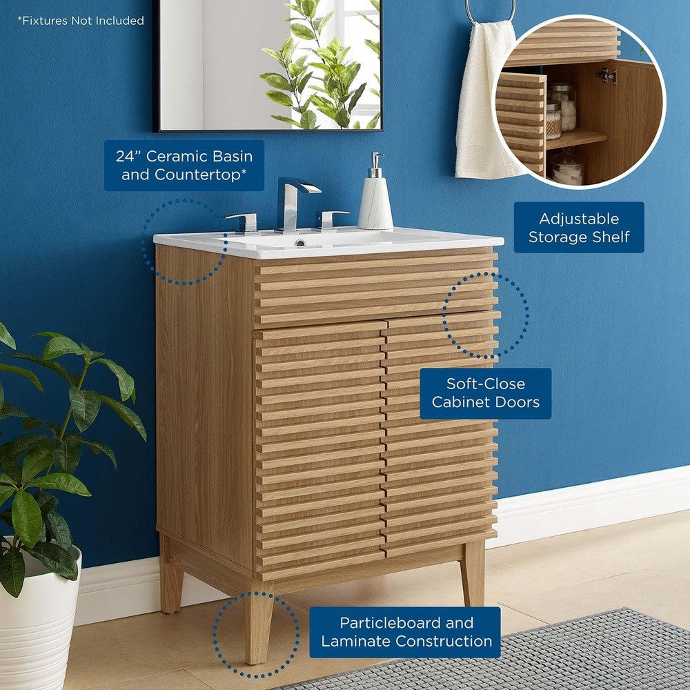 EEI-3860 Render 24" Bathroom Vanity by Modway