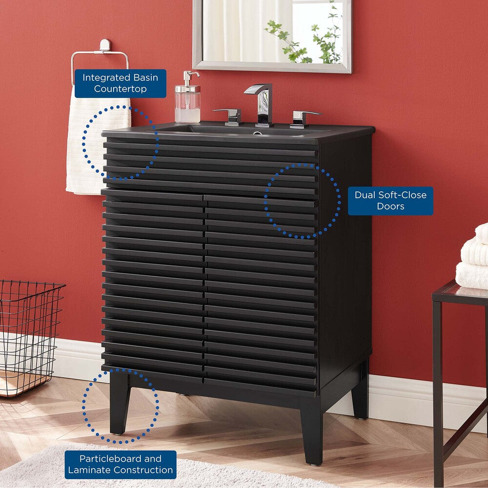 EEI-5350 Render 24" Bathroom Vanity by Modway