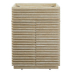 EEI-6967-TRA Render 24" Faux Travertine Bathroom Vanity Cabinet (Sink Not Included) by Modway