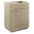 Modway EEI-6967-TRA Render 24" Faux Travertine Bathroom Vanity Cabinet (Sink Not Included) Travertine