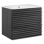 EEI-4433 Render 24" Wall-Mount Bathroom Vanity by Modway