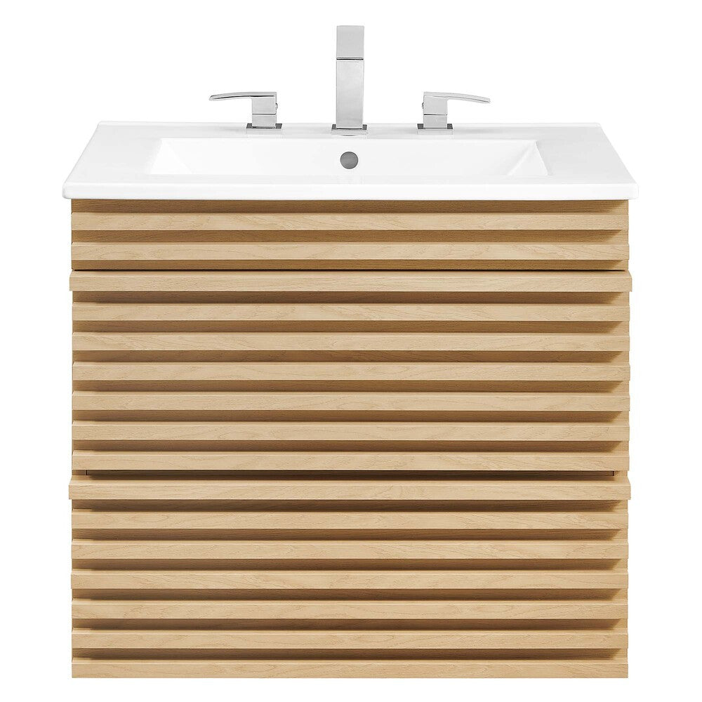 EEI-4433 Render 24" Wall-Mount Bathroom Vanity by Modway