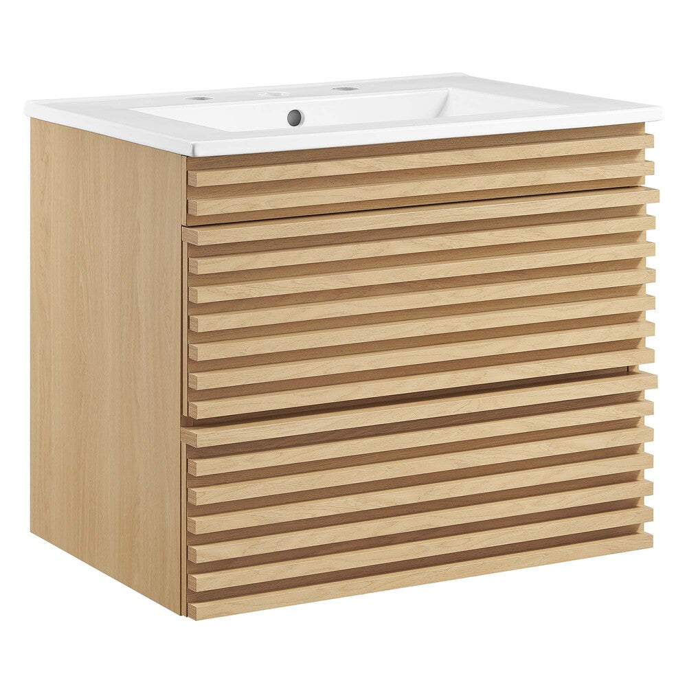 EEI-4433 Render 24" Wall-Mount Bathroom Vanity by Modway