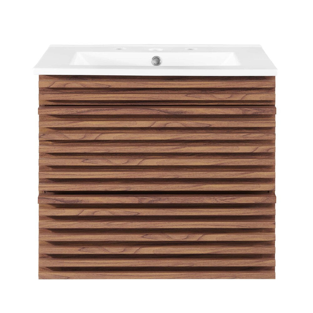 EEI-4433 Render 24" Wall-Mount Bathroom Vanity by Modway