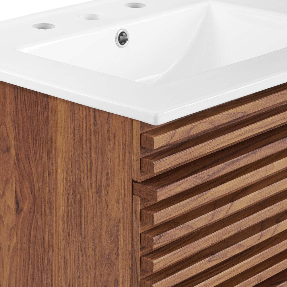 EEI-4433 Render 24" Wall-Mount Bathroom Vanity by Modway