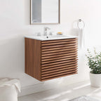 EEI-4433 Render 24" Wall-Mount Bathroom Vanity by Modway