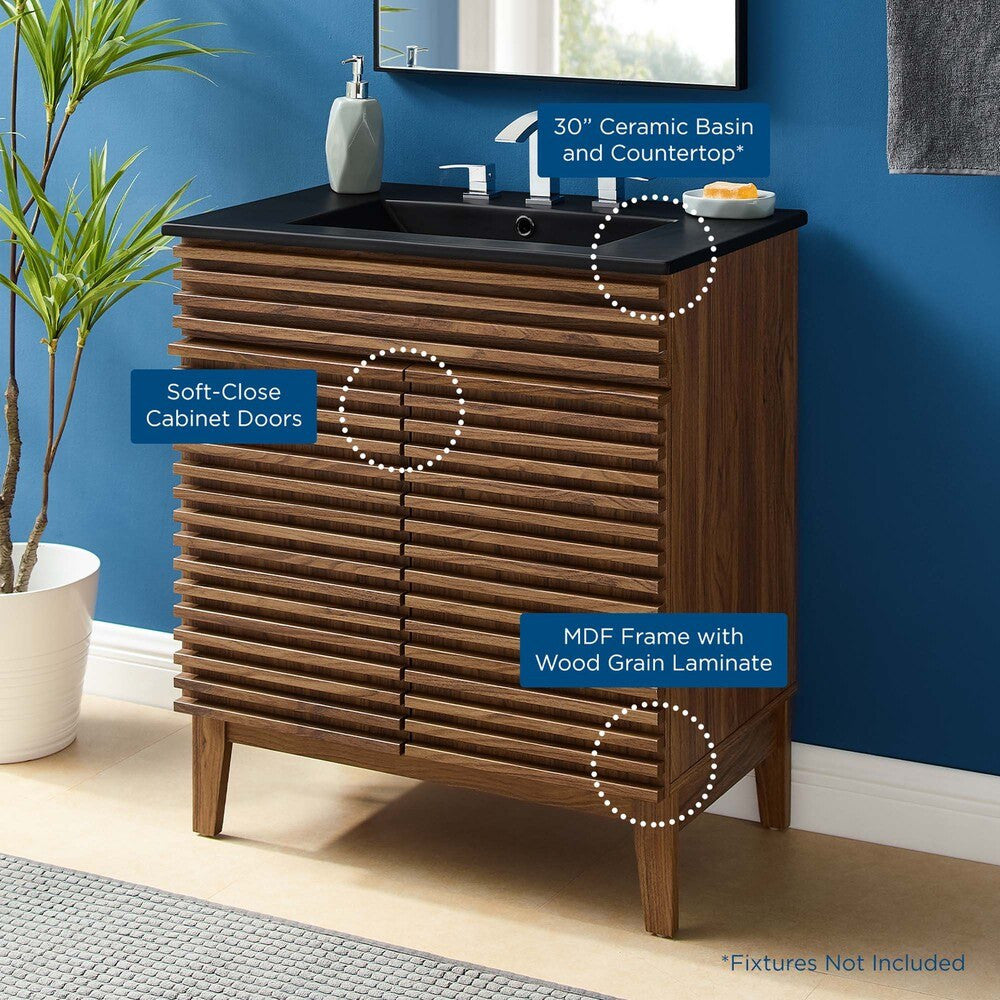 EEI-5418 Render 30" Bathroom Vanity by Modway