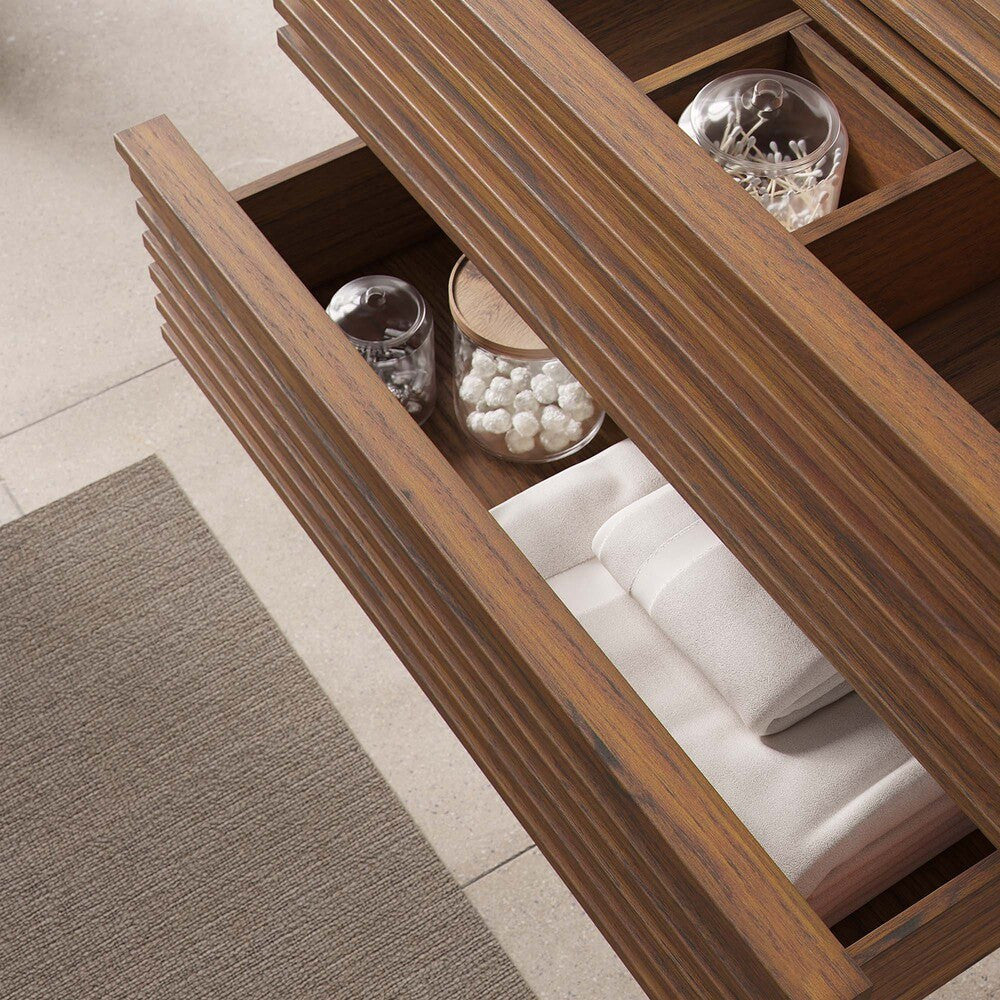 EEI-4850 Render 30" Wall-Mount Bathroom Vanity Cabinet (Sink Basin Not Included) by Modway