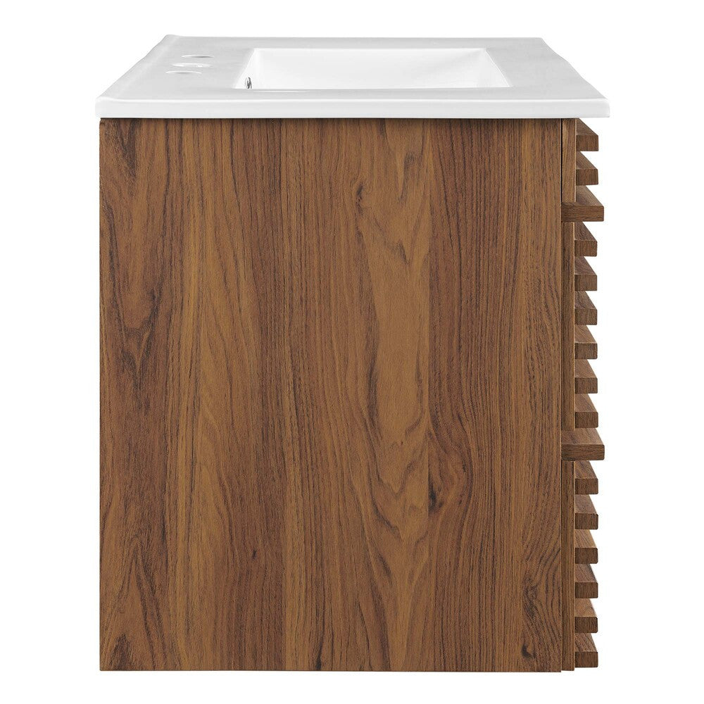 EEI-5421 Render 30" Wall-Mount Bathroom Vanity by Modway
