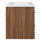 EEI-5421 Render 30" Wall-Mount Bathroom Vanity by Modway