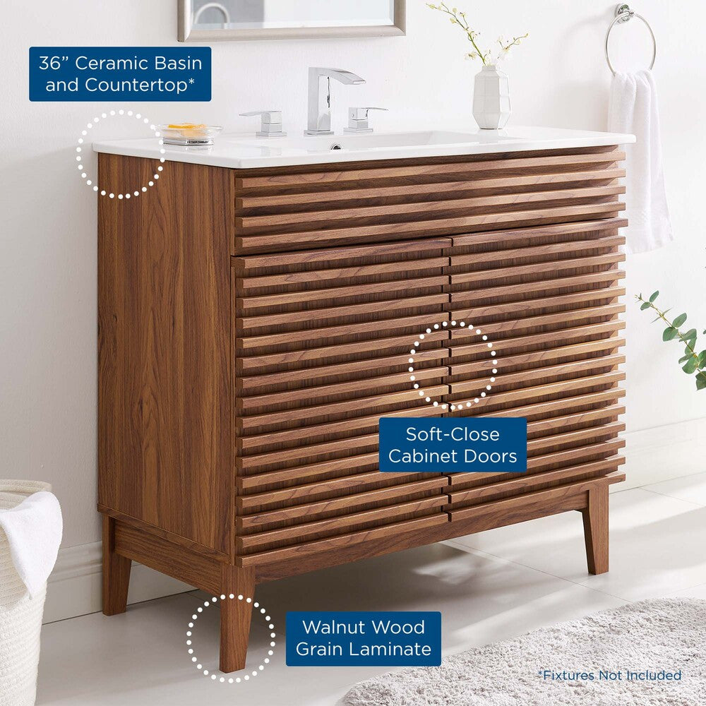 EEI-4437 Render 36" Bathroom Vanity by Modway