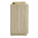 EEI-6969-TRA Render 36" Faux Travertine Bathroom Vanity Cabinet (Sink Not Included) by Modway