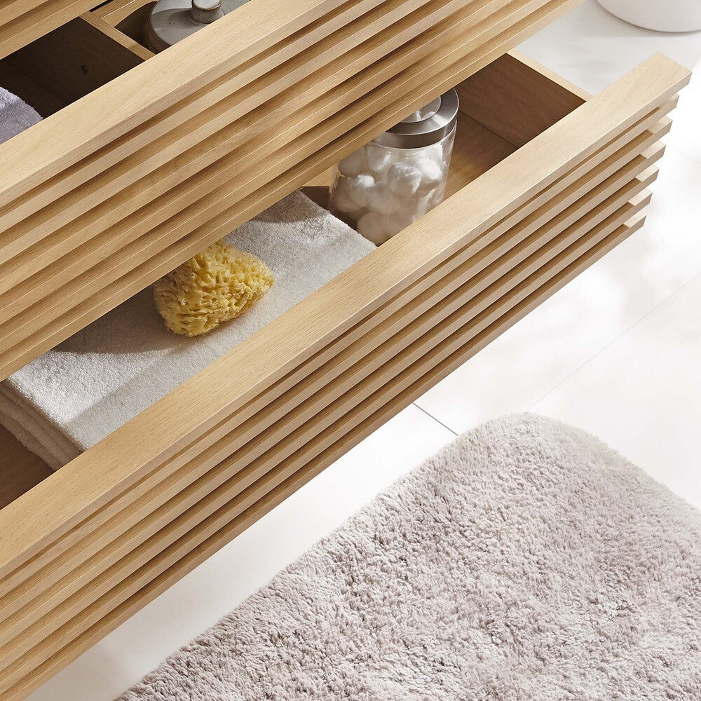 EEI-4339 Render 36" Wall-Mount Bathroom Vanity Cabinet (Sink Basin Not Included) by Modway