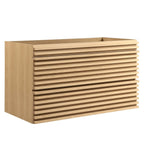 EEI-4339 Render 36" Wall-Mount Bathroom Vanity Cabinet (Sink Basin Not Included) by Modway