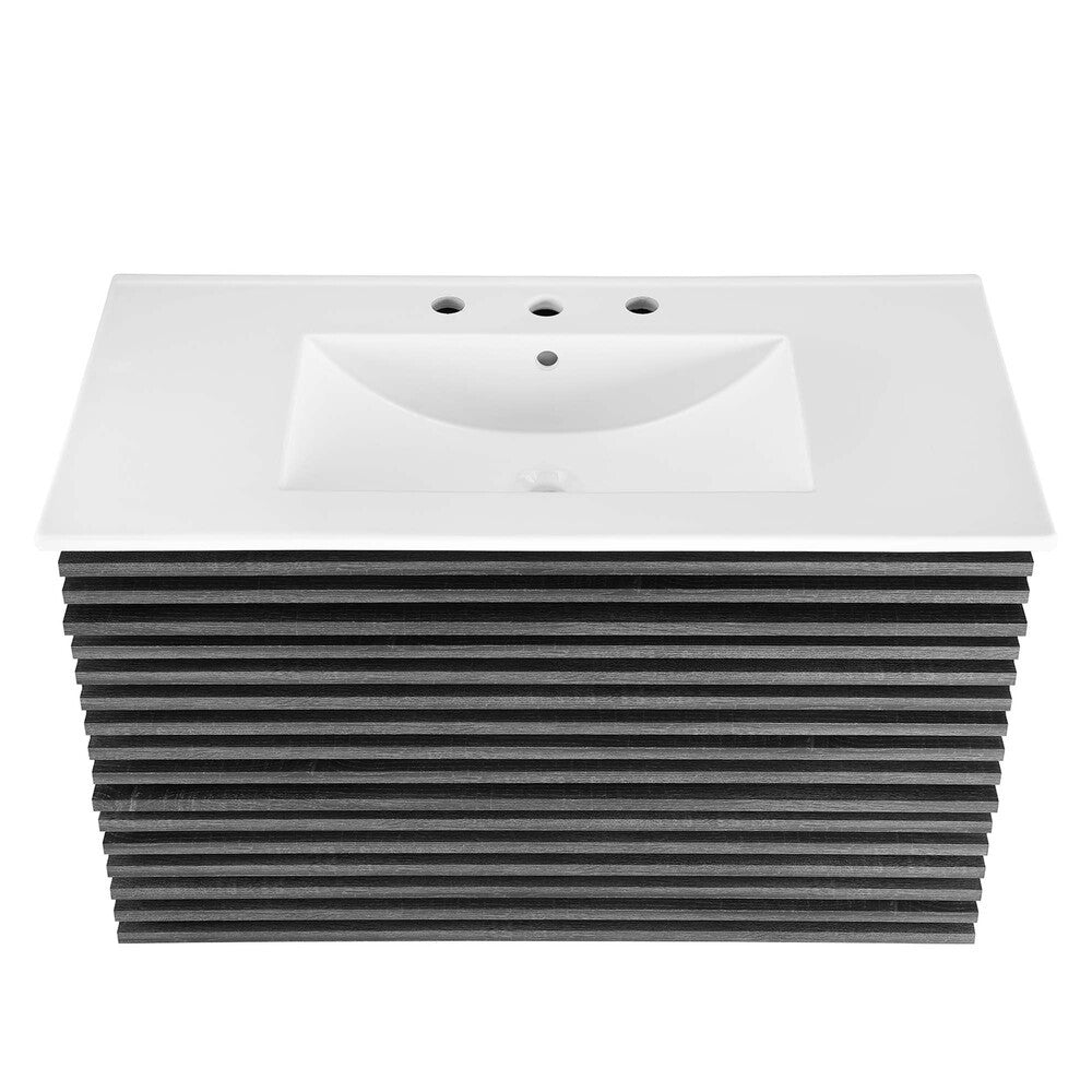 EEI-4436 Render 36" Wall-Mount Bathroom Vanity by Modway