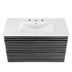 EEI-4436 Render 36" Wall-Mount Bathroom Vanity by Modway