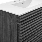 EEI-4436 Render 36" Wall-Mount Bathroom Vanity by Modway