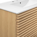 EEI-4436 Render 36" Wall-Mount Bathroom Vanity by Modway