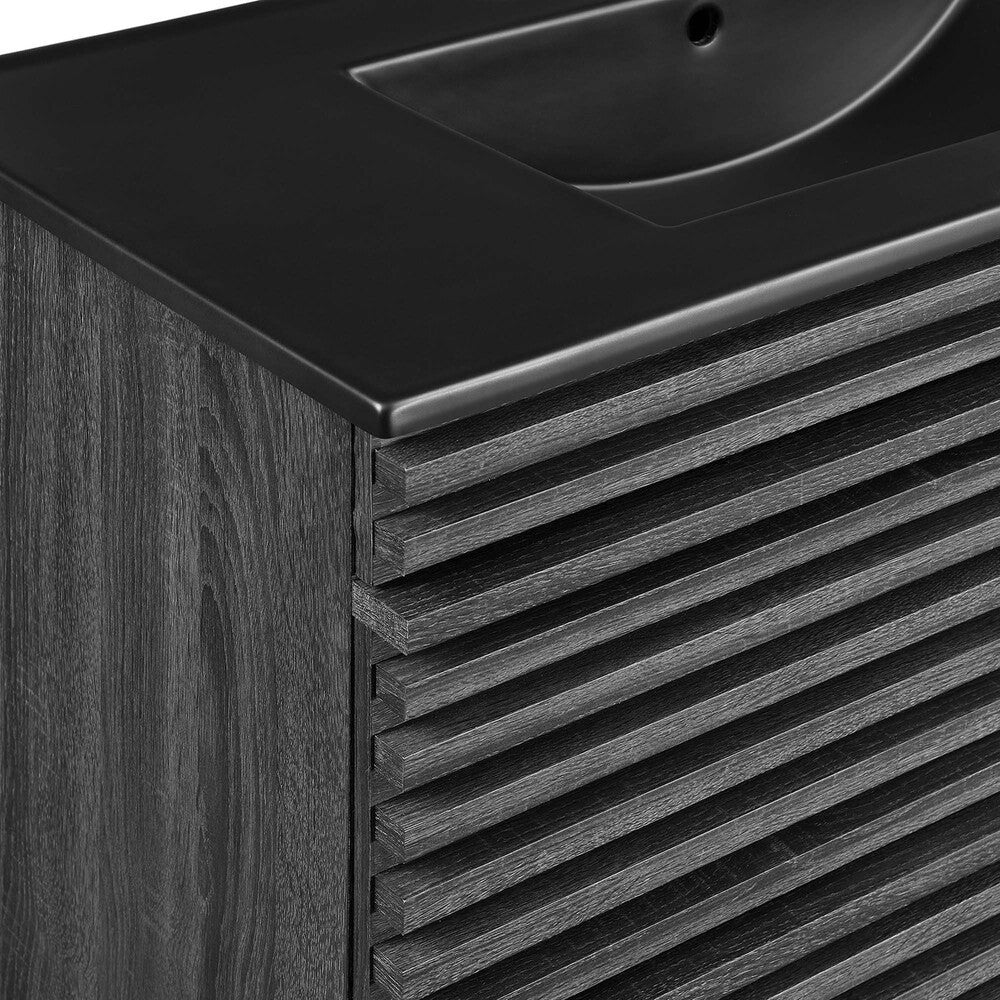 EEI-5395 Render 36" Wall-Mount Bathroom Vanity by Modway