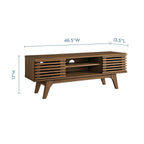 EEI-3837-WAL Render 46" Media Console TV Stand by Modway