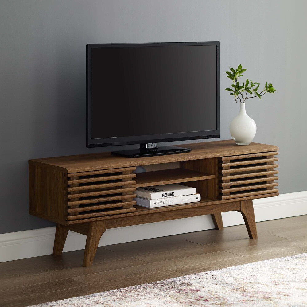 EEI-3837-WAL Render 46" Media Console TV Stand by Modway