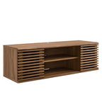 Modway EEI-4266-WAL Render 46" Wall-Mount Media Console TV Stand Walnut