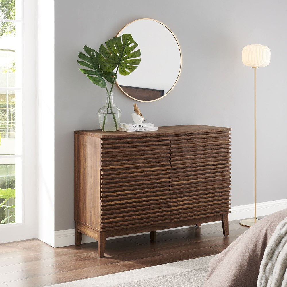 MOD-7204-WAL Render 47" 6-Drawer Dresser by Modway
