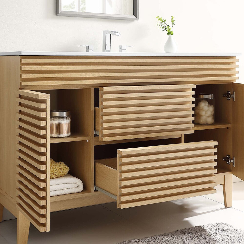 EEI-4439 Render 48" Single Sink Bathroom Vanity by Modway