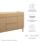 EEI-4341 Render 48" Single Sink Compatible (not included) Bathroom Vanity Cabinet by Modway