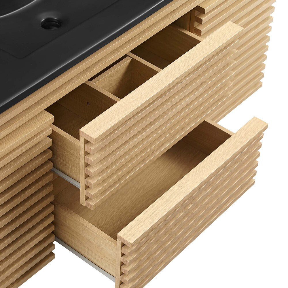 EEI-5801 Render 48" Wall-Mount Bathroom Vanity by Modway