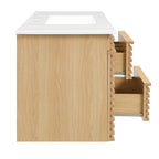 EEI-5801 Render 48" Wall-Mount Bathroom Vanity by Modway