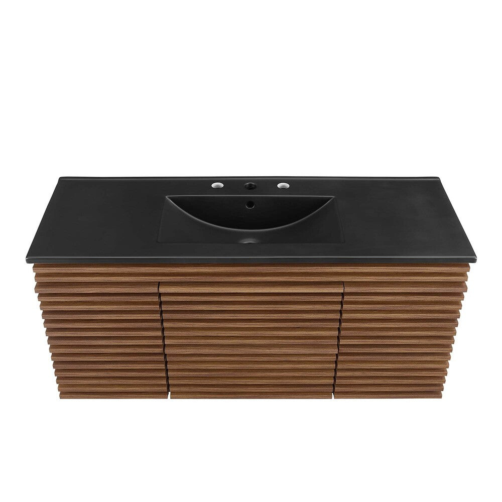 EEI-5801 Render 48" Wall-Mount Bathroom Vanity by Modway