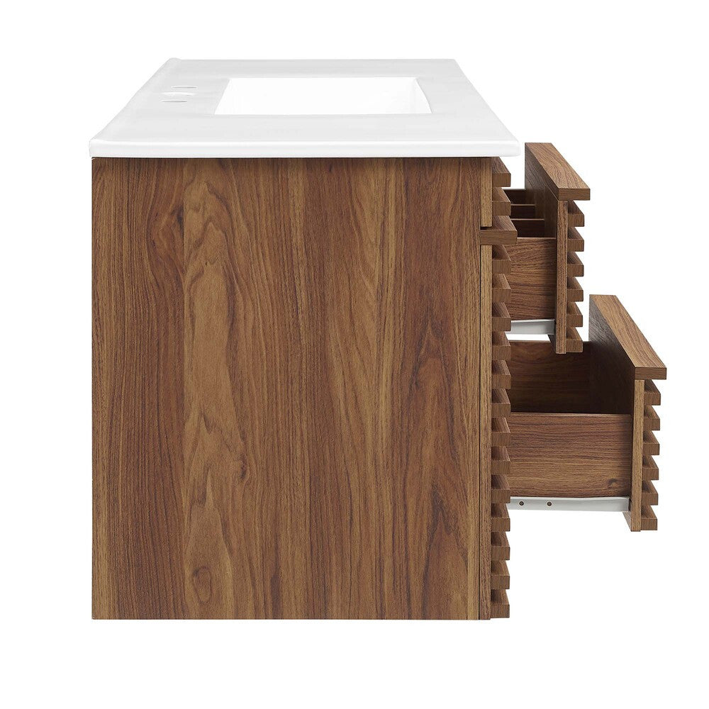 EEI-5801 Render 48" Wall-Mount Bathroom Vanity by Modway
