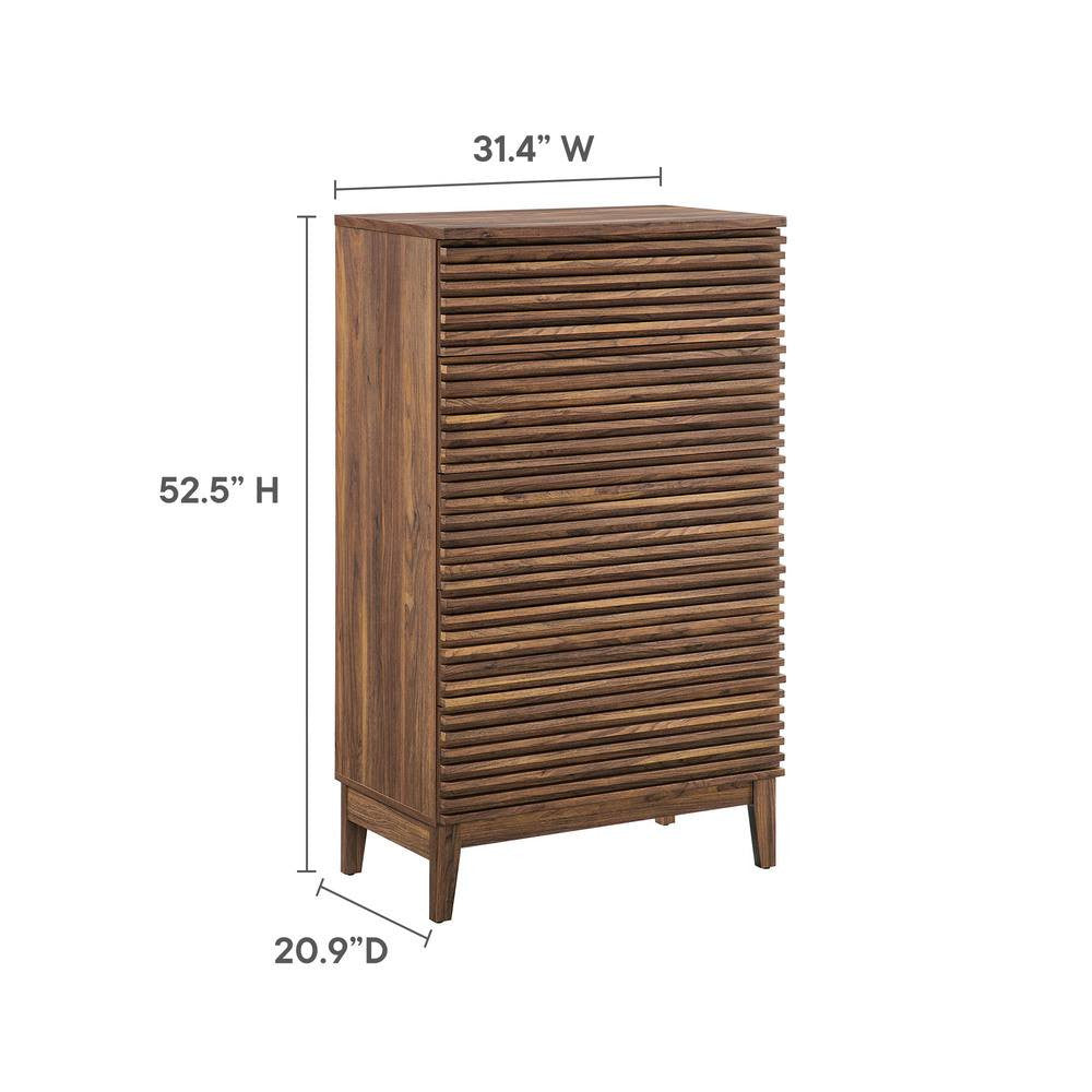 MOD-7203-WAL Render 5-Drawer Chest by Modway