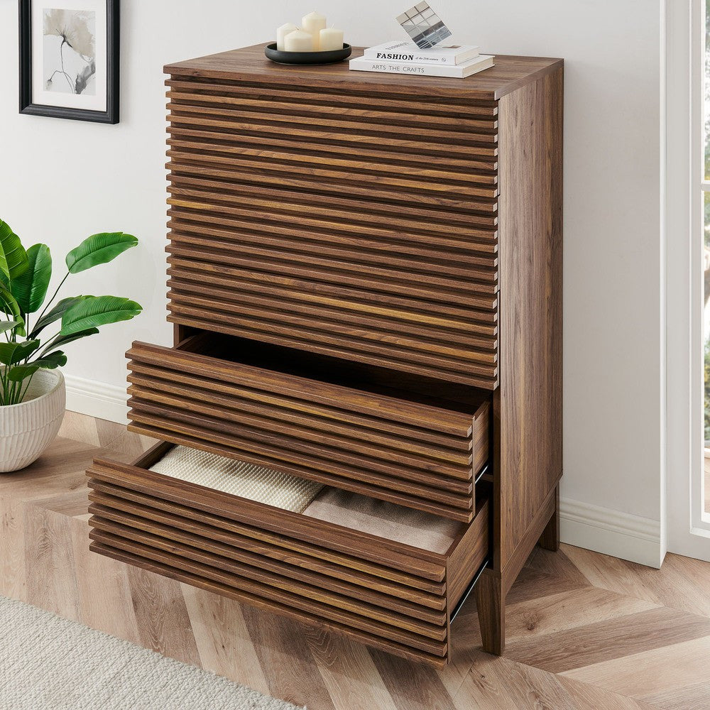 MOD-7203-WAL Render 5-Drawer Chest by Modway