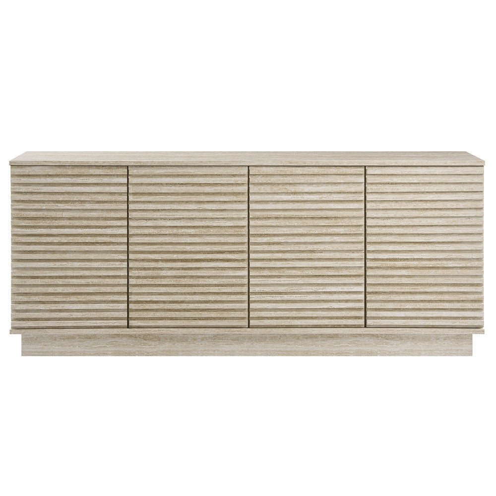 Modway Render 70" Faux Travertine Sideboard Cabinet TV Stand by Modway-EEI-6966-TRA