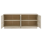 Modway Render 70" Faux Travertine Sideboard Cabinet TV Stand by Modway-EEI-6966-TRA