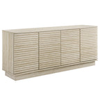 Modway Render 70" Faux Travertine Sideboard Cabinet TV Stand by Modway-EEI-6966-TRA