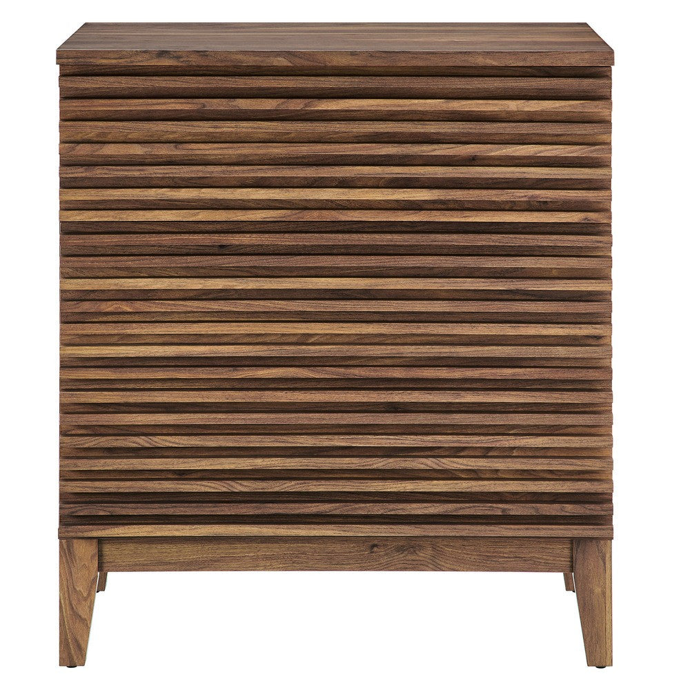 MOD-7201-WAL Render Large 3-Drawer Nightstand by Modway