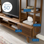 EEI-3863-WAL Render TV Stand Entertainment Center by Modway