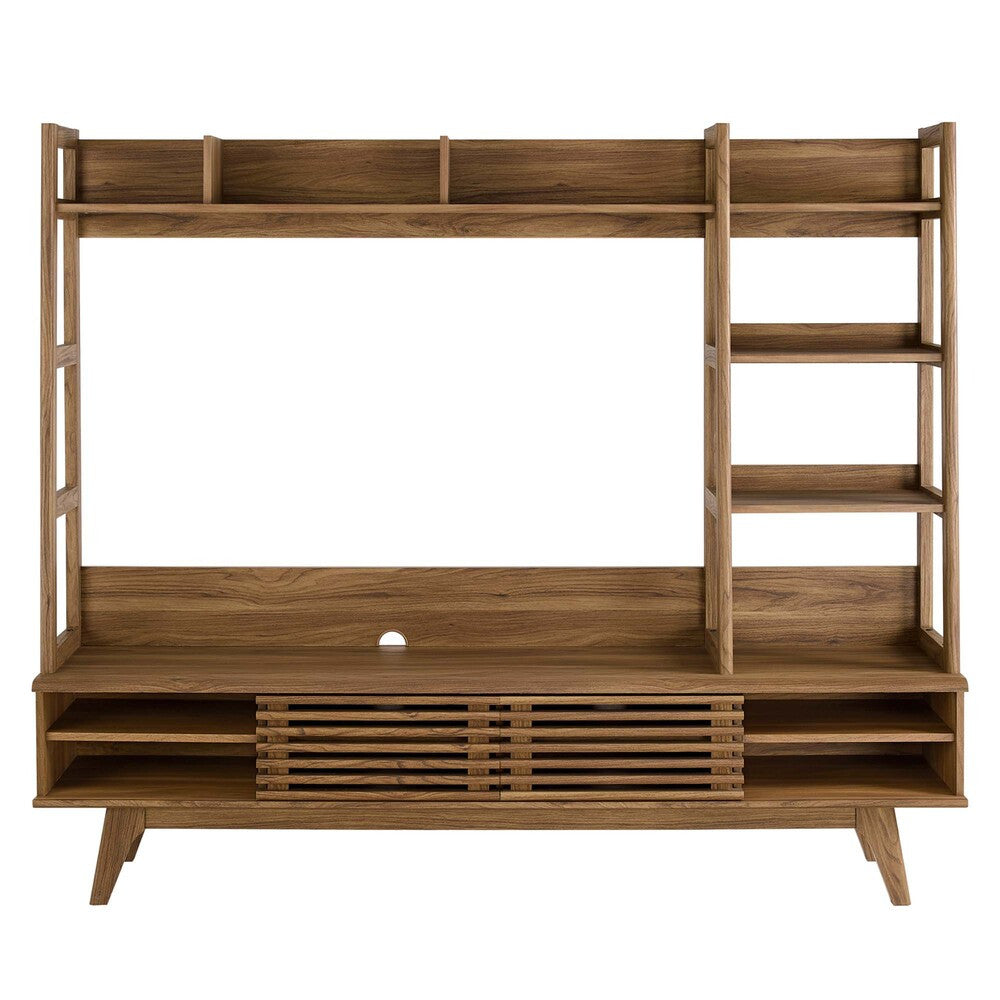 EEI-3863-WAL Render TV Stand Entertainment Center by Modway