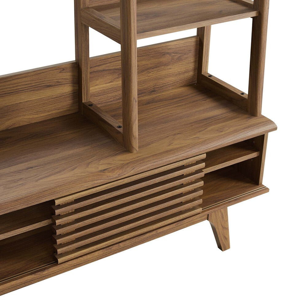 EEI-3863-WAL Render TV Stand Entertainment Center by Modway