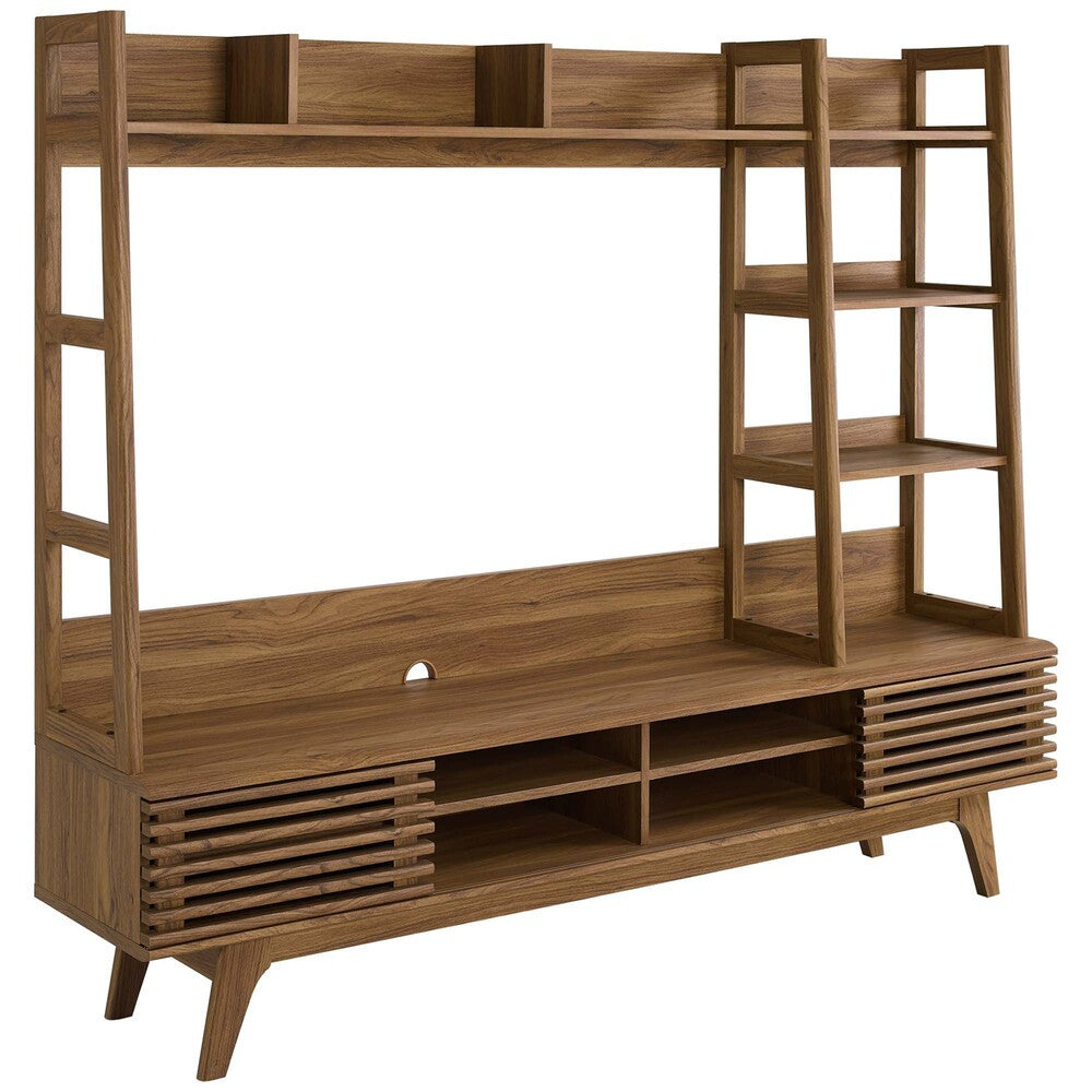 EEI-3863-WAL Render TV Stand Entertainment Center by Modway