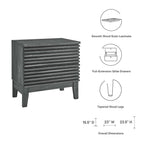 MOD-6964 Render Two-Drawer Nightstand by Modway