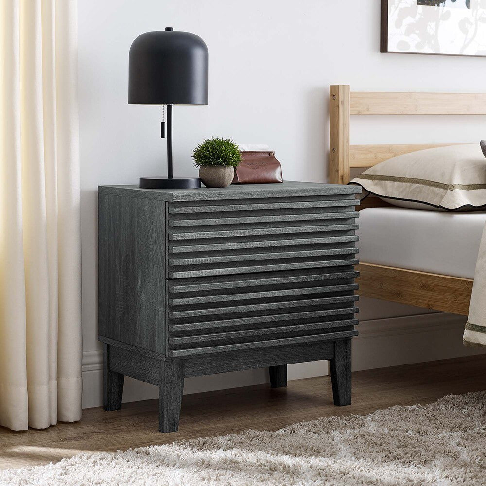 MOD-6964 Render Two-Drawer Nightstand by Modway