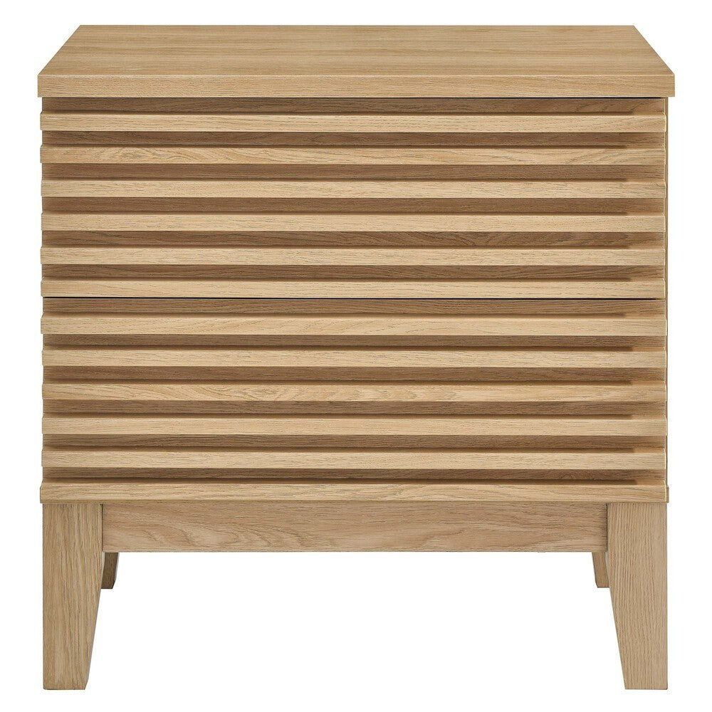MOD-6964 Render Two-Drawer Nightstand by Modway