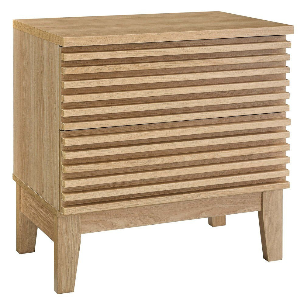 MOD-6964 Render Two-Drawer Nightstand by Modway